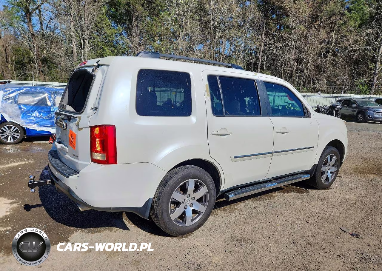 2013 Honda Pilot Touring VIN:5FNYF3H9XDB001718 - 3