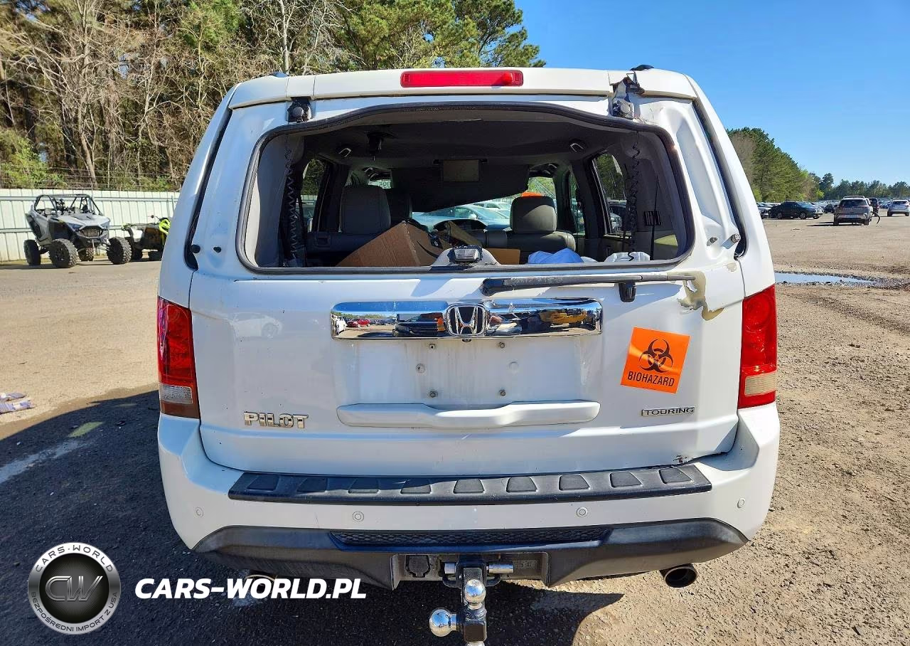 2013 Honda Pilot Touring VIN:5FNYF3H9XDB001718 - 6