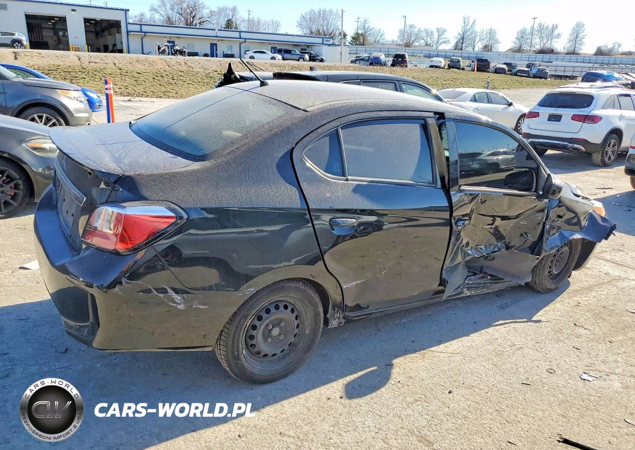 2022 Mitsubishi Mirage G4 Es VIN:ML32FUFJ6NHF07143 - 3