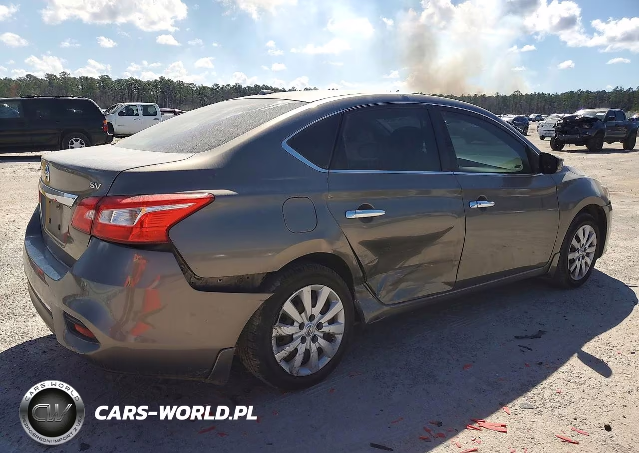2016 Nissan Sentra Sv VIN:3N1AB7AP9GY287361 - 3