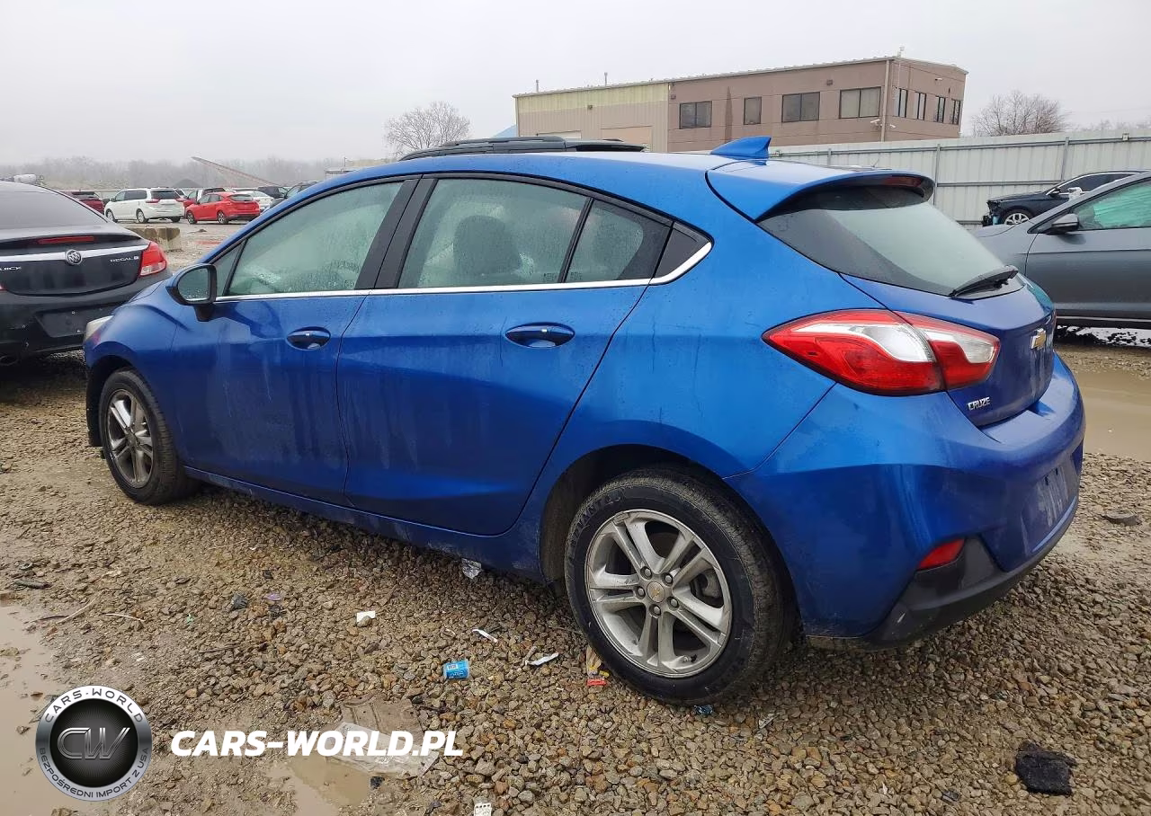 2017 Chevrolet Cruze Lt VIN:3G1BE6SM6HS555237 - 2