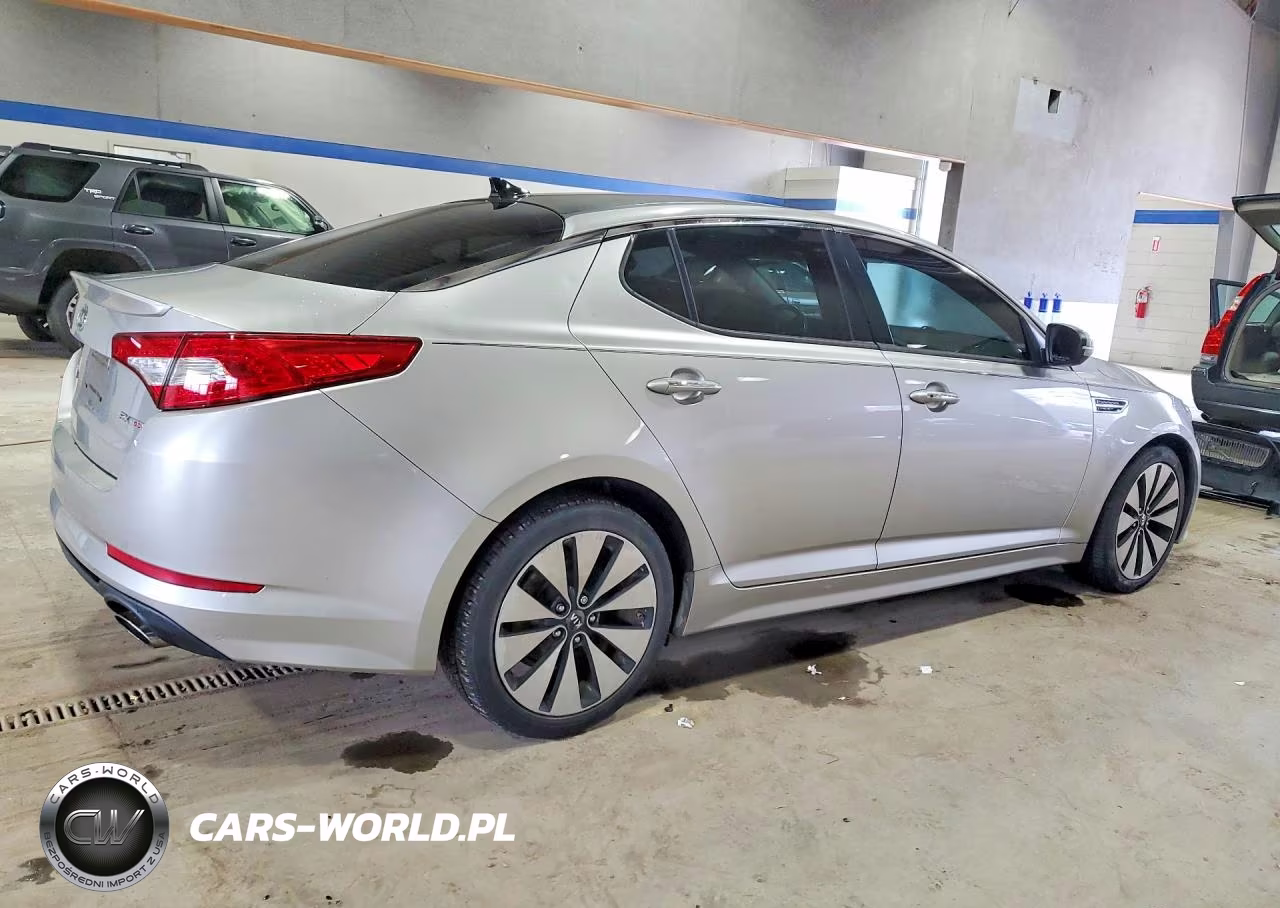 2011 Kia Optima Sx Turbo VIN:KNAGR4A66B5150969 - 3