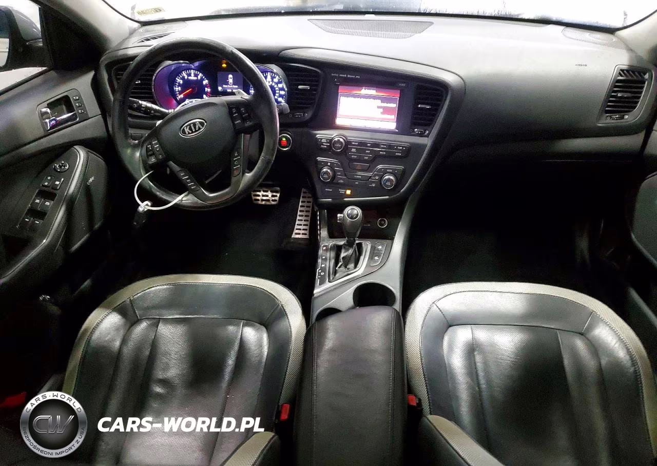 2011 Kia Optima Sx Turbo VIN:KNAGR4A66B5150969 - 8