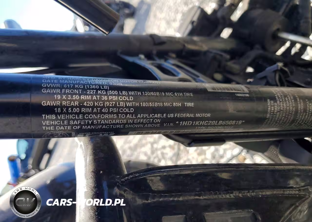 2020 Harley-Davidson Fltrx VIN:1HD1KHC20LB650819 - 10