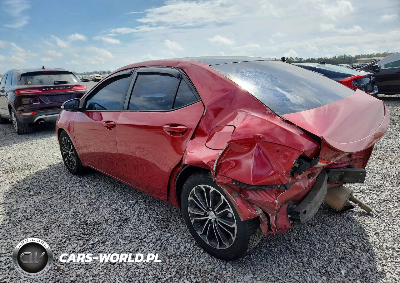2016 Toyota Corolla S Plus VIN:5YFBURHE9GP505293 - 2