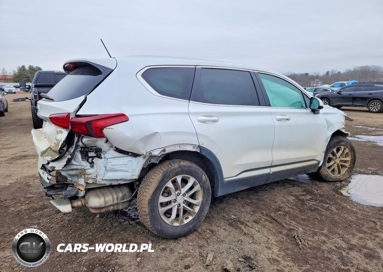 2019 Hyun Santa Fe Se 2.4L VIN:5NMS2CAD0KH116047 - 3