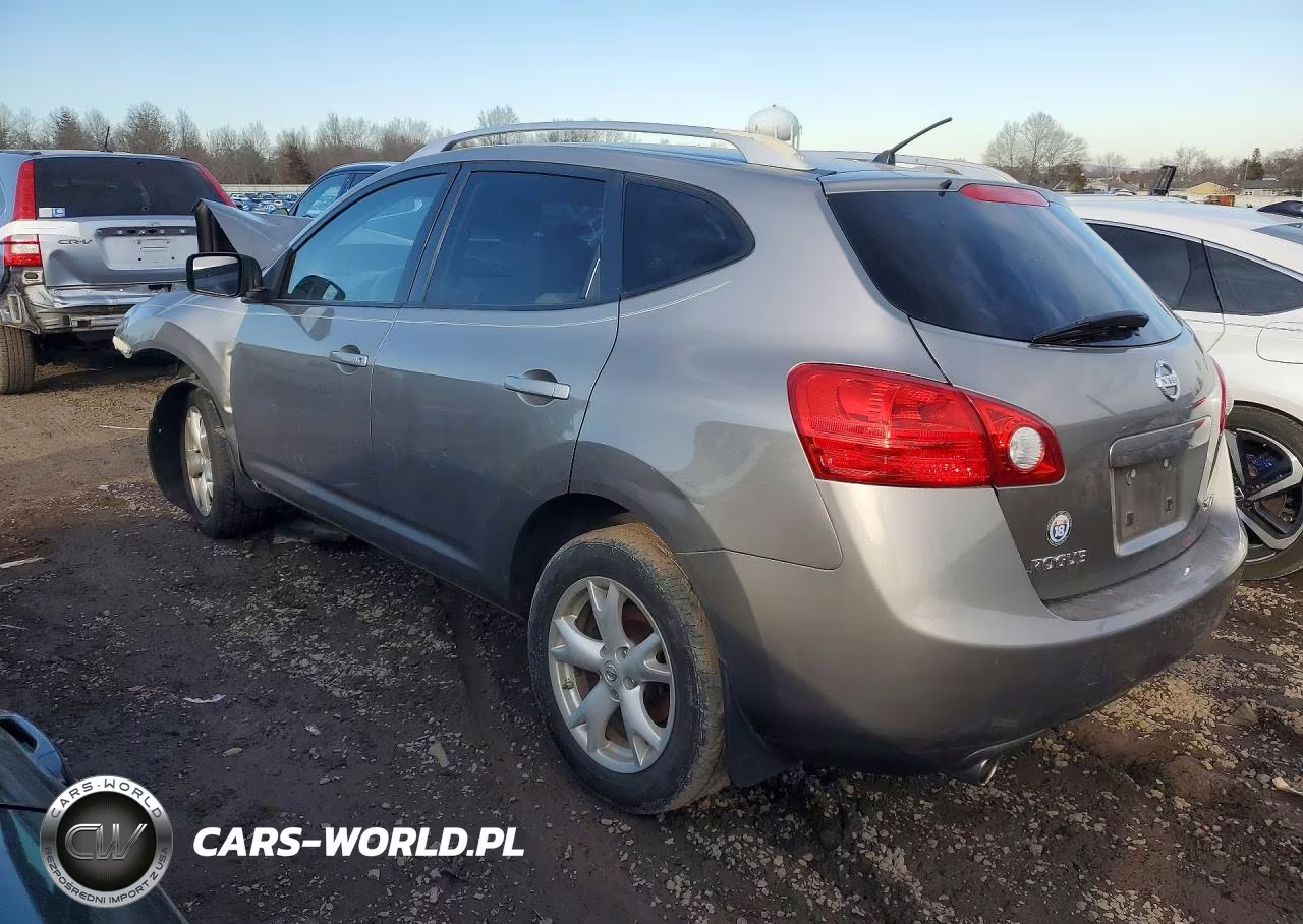 2008 Nissan Rogue Sl VIN:JN8AS58VX8W132269 - 2