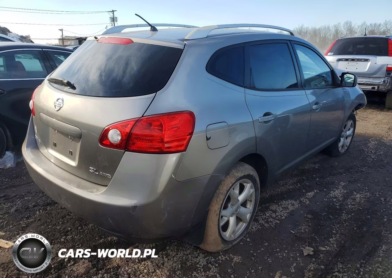 2008 Nissan Rogue Sl VIN:JN8AS58VX8W132269 - 3