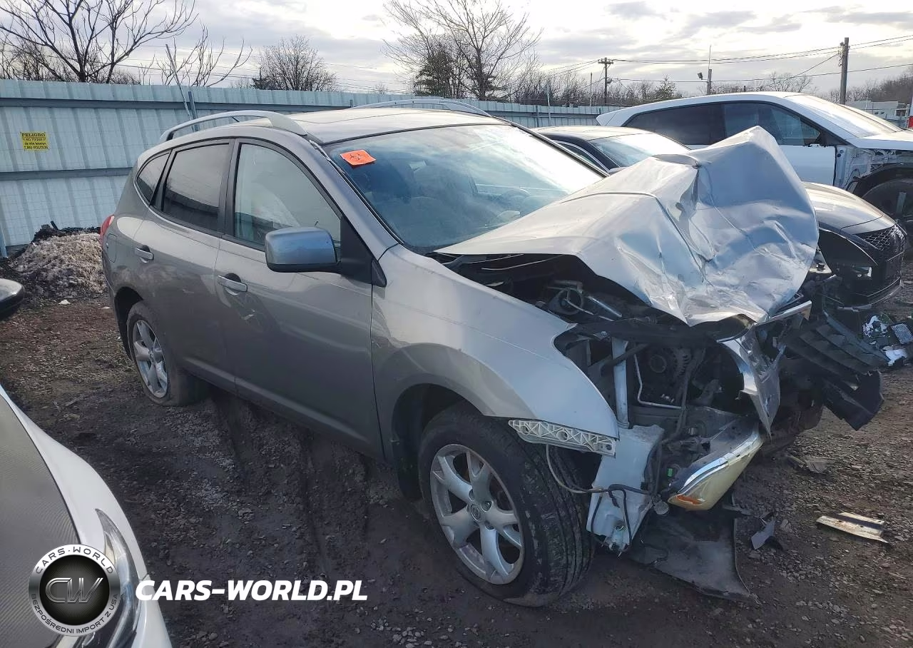 2008 Nissan Rogue Sl VIN:JN8AS58VX8W132269 - 4