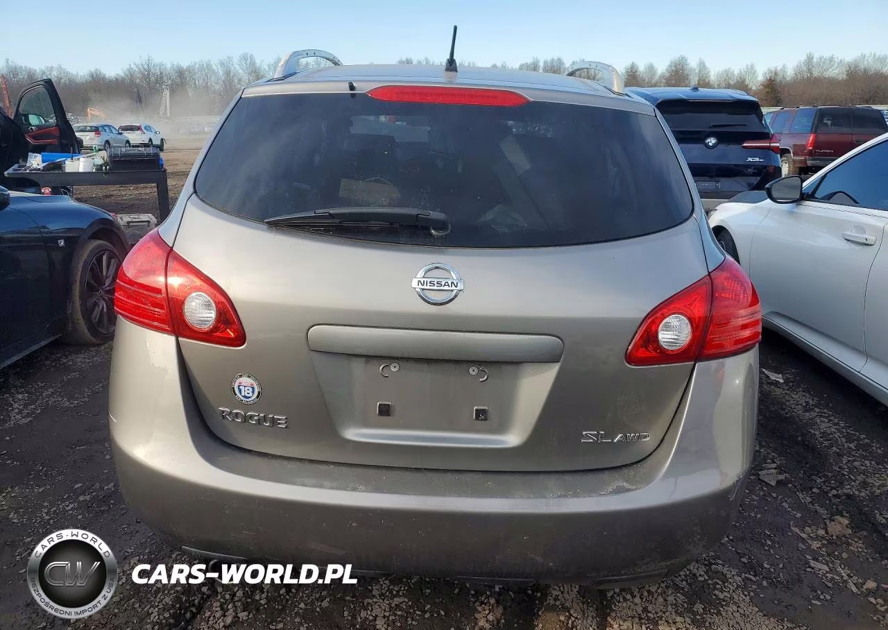 2008 Nissan Rogue Sl VIN:JN8AS58VX8W132269 - 6