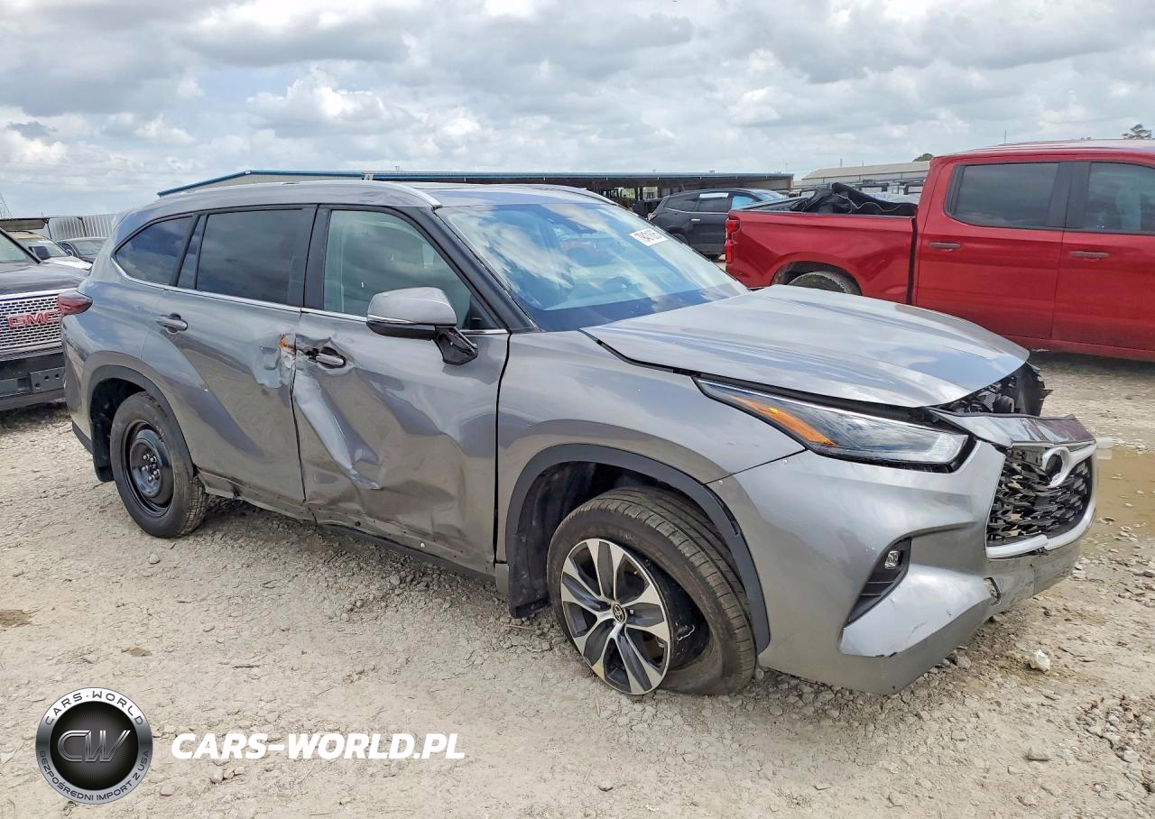 2026 Toyota Highlander Xle VIN:5TDKDRBH6TS598522 - 4
