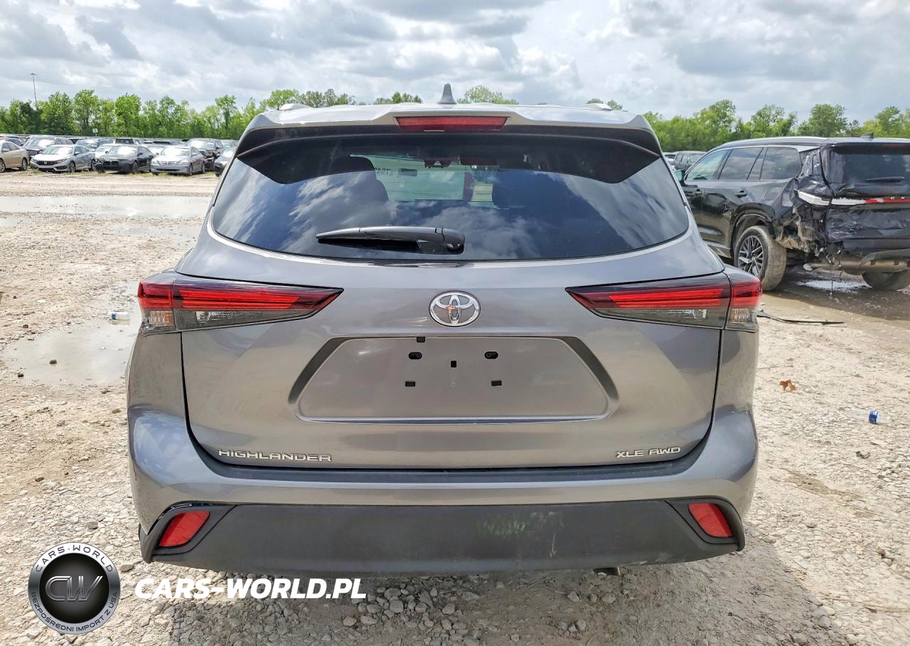 2026 Toyota Highlander Xle VIN:5TDKDRBH6TS598522 - 6