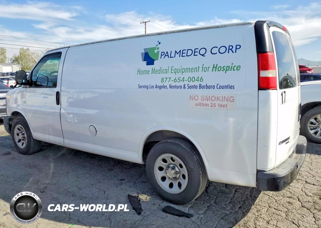 2014 Chevrolet Express G1500 Utility - Service Van VIN:1GCSGAFX7E1104050 - 2