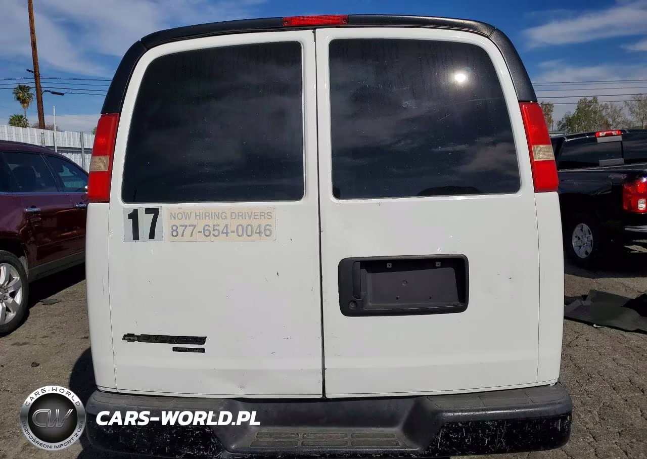 2014 Chevrolet Express G1500 Utility - Service Van VIN:1GCSGAFX7E1104050 - 6