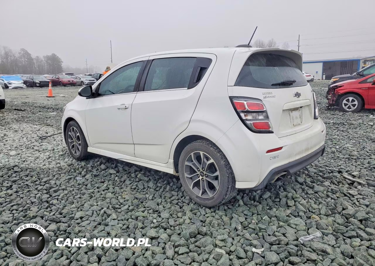 2019 Chev Sonic Lt VIN:1G1JD6SB4K4149770 - 2