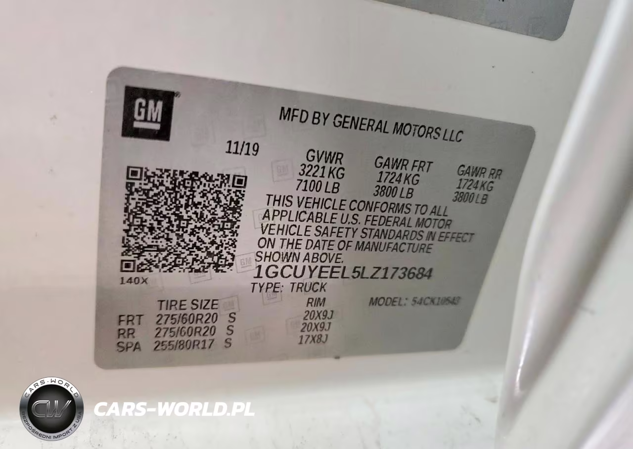 2020 Chevrolet Silverado K1500 Rst VIN:1GCUYEEL5LZ173684 - 13