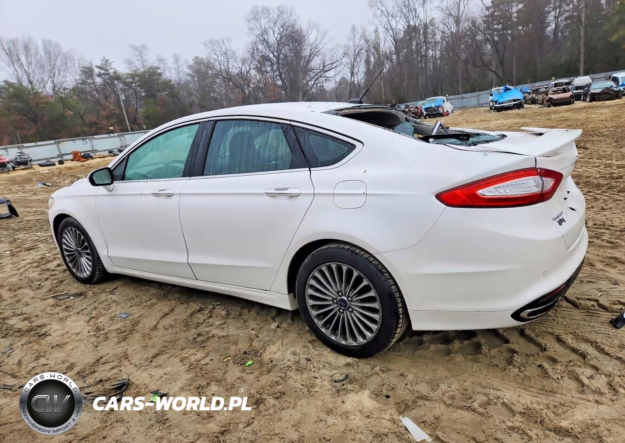 2016 Ford Fusion Titanium VIN:3FA6P0D91GR255433 - 2
