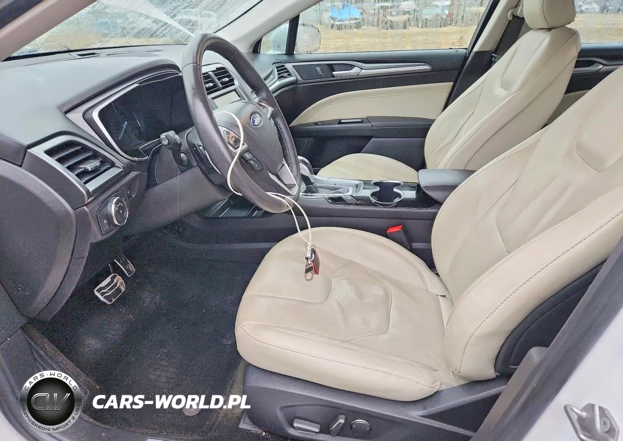 2016 Ford Fusion Titanium VIN:3FA6P0D91GR255433 - 7