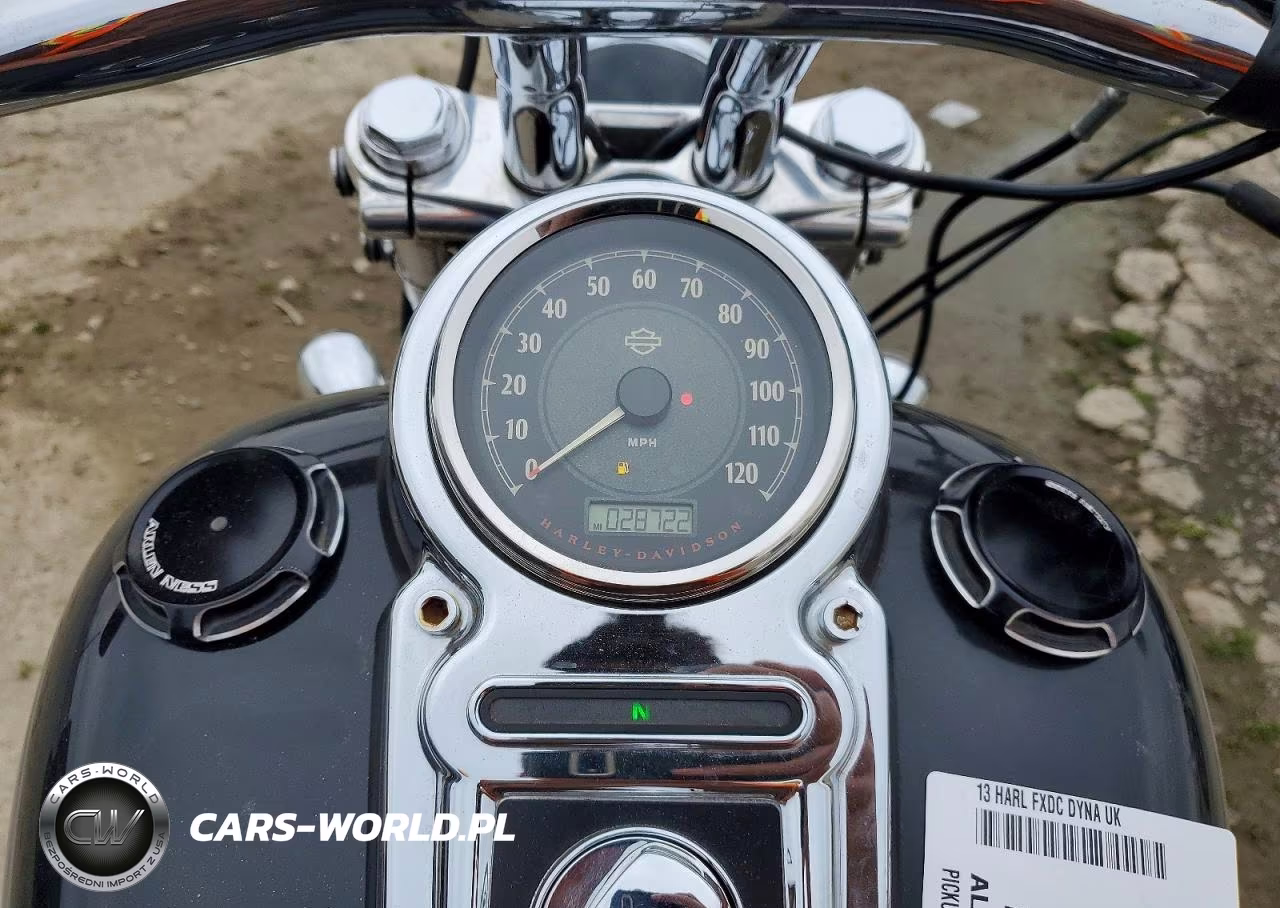 2013 Harley-Davidson Fxdc Dyna Super Glide VIN:1HD1GV41XDC317979 - 7