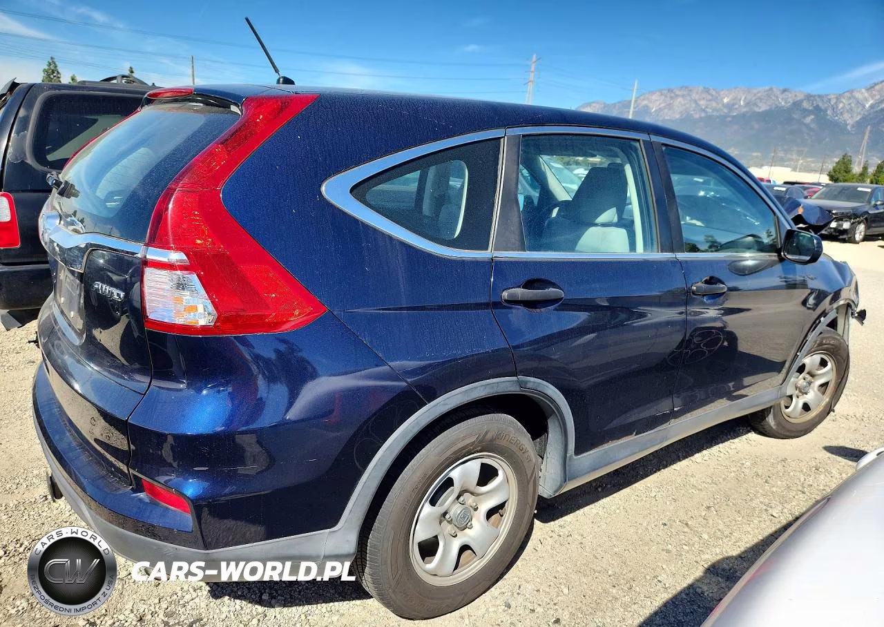 2015 Honda Cr-V Lx VIN:5J6RM4H39FL007791 - 3