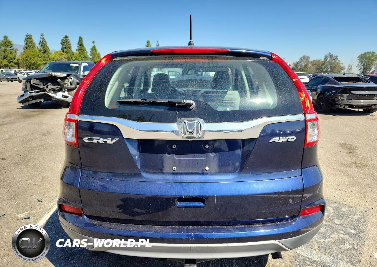 2015 Honda Cr-V Lx VIN:5J6RM4H39FL007791 - 6