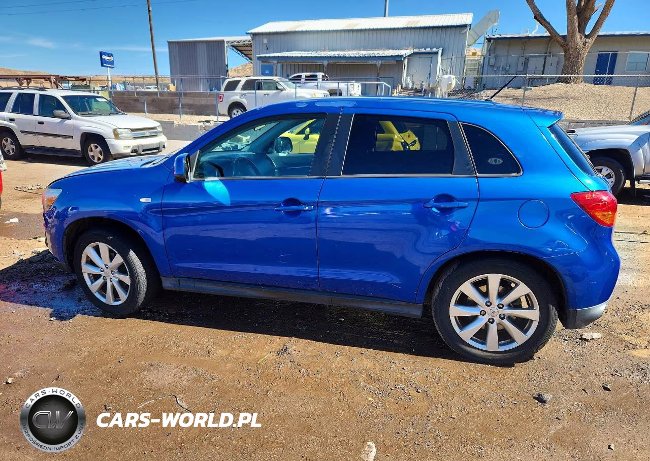 2015 Mitsubishi Outlander Sport Es VIN:4A4AP3AW6FE032184 - 2