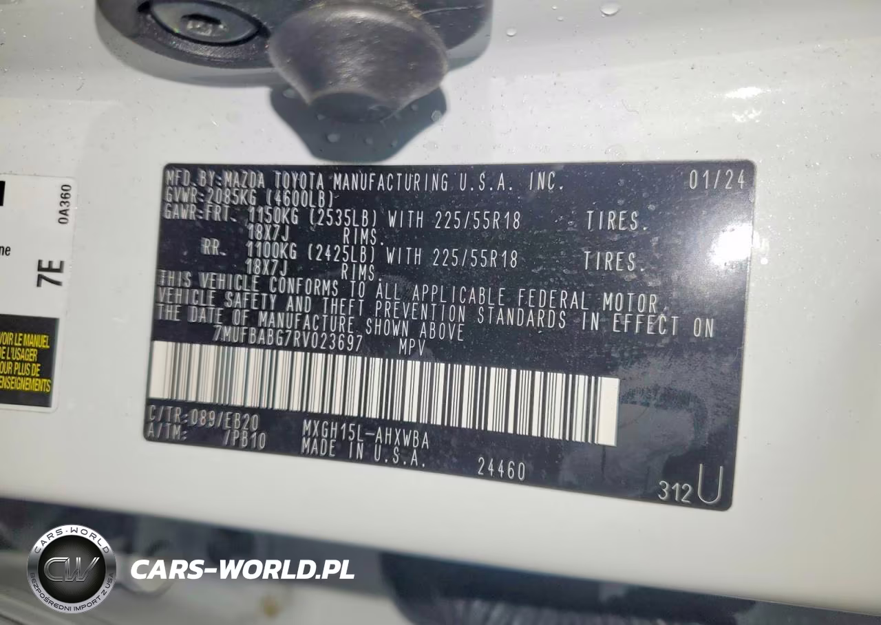 2024 Toyota Corolla Hybrid Le VIN:7MUFBABG7RV023697 - 14
