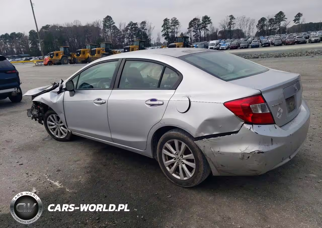 2012 Honda Civic Ex VIN:2HGFB2F81CH335931 - 2