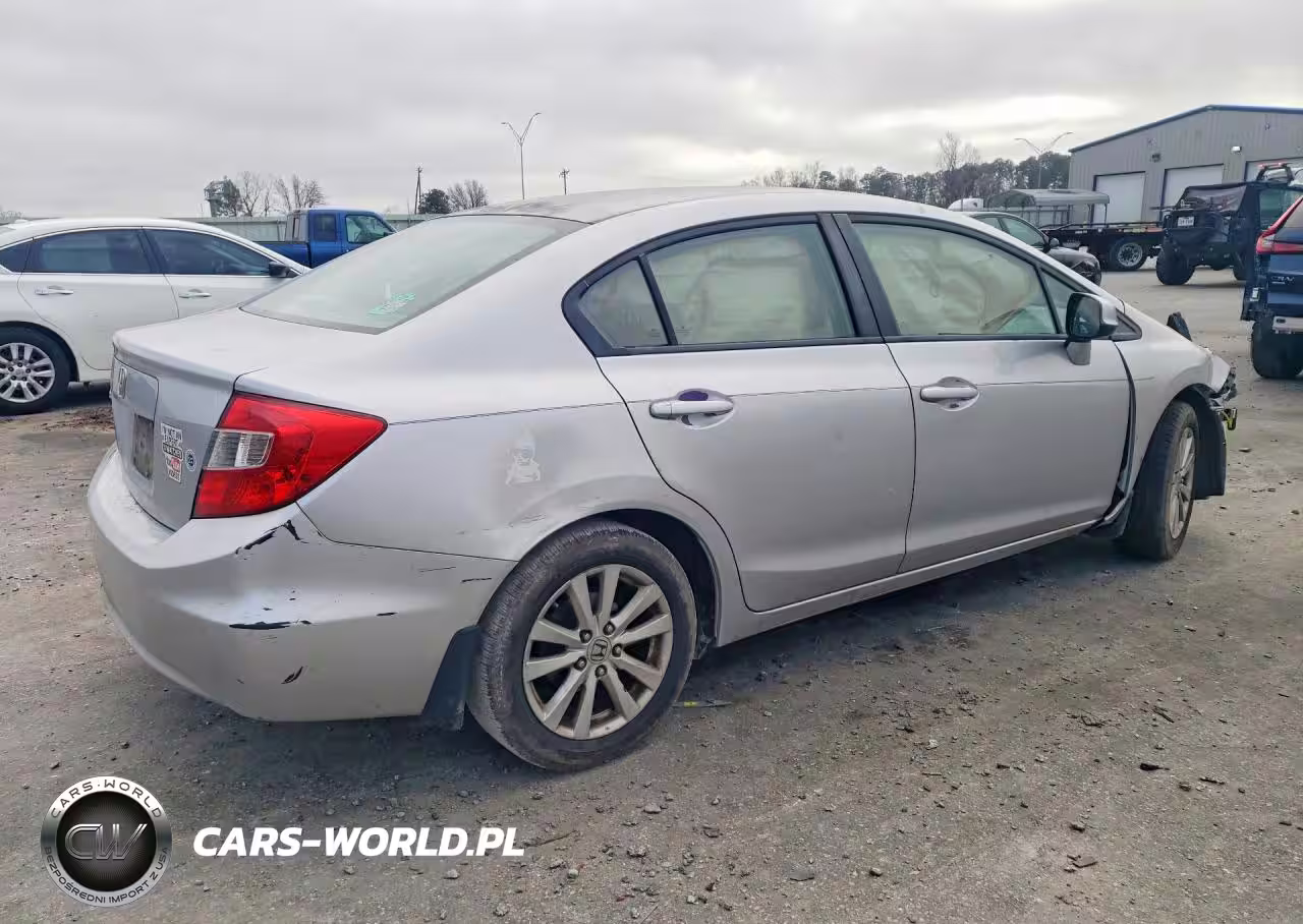 2012 Honda Civic Ex VIN:2HGFB2F81CH335931 - 3