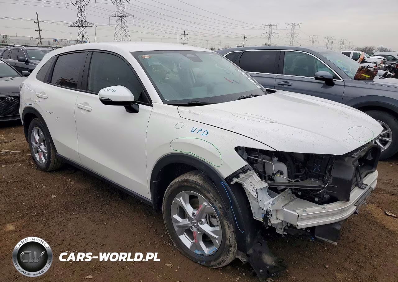 2025 Honda Hr-V Lx VIN:3CZRZ1H39SM732039 - 4