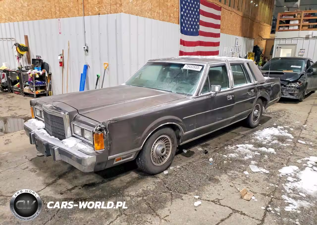 1989 Lincoln Townhouse Continental Base