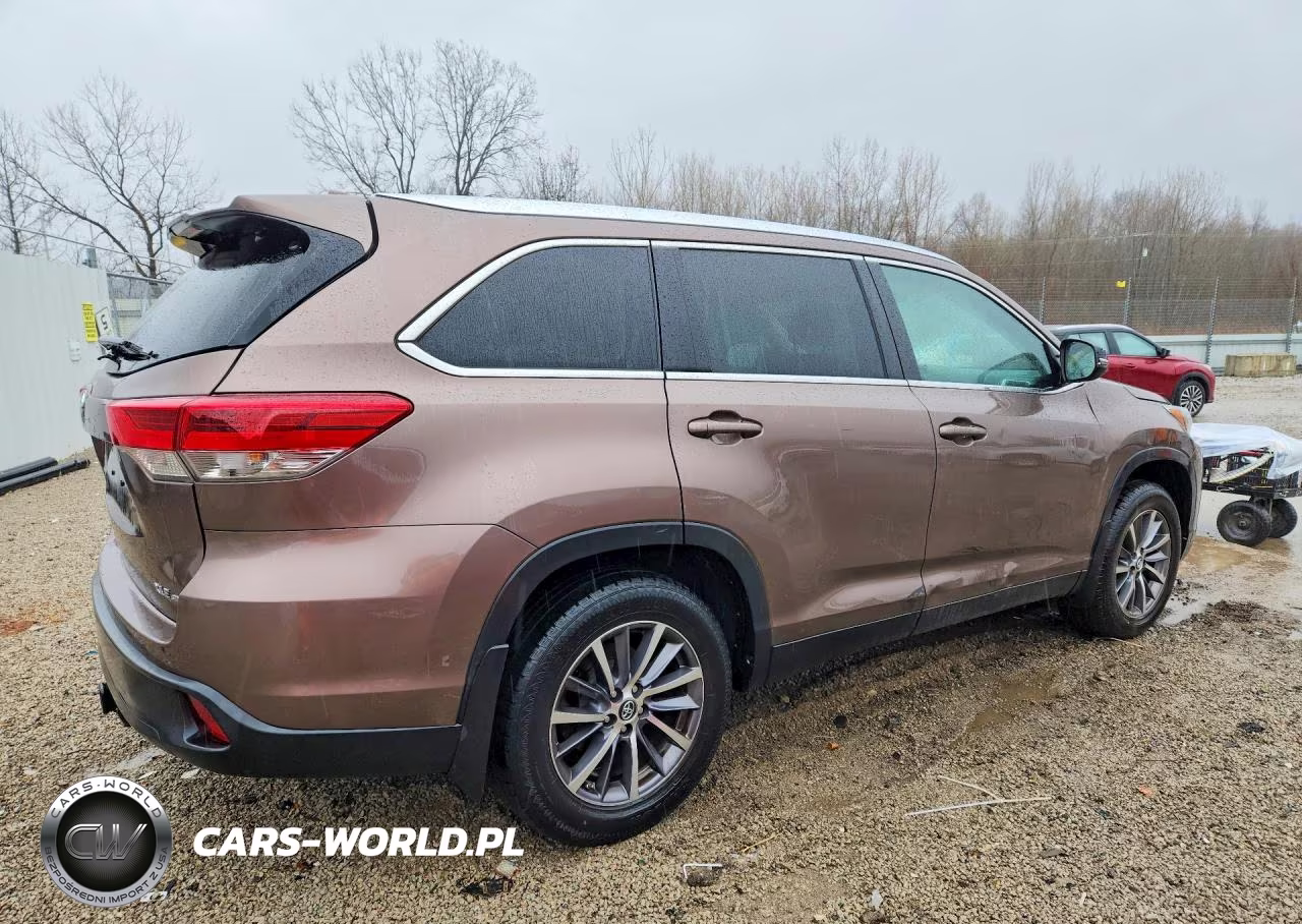 2019 Toyota Highlander Xle VIN:5TDJZRFH1KS708396 - 3