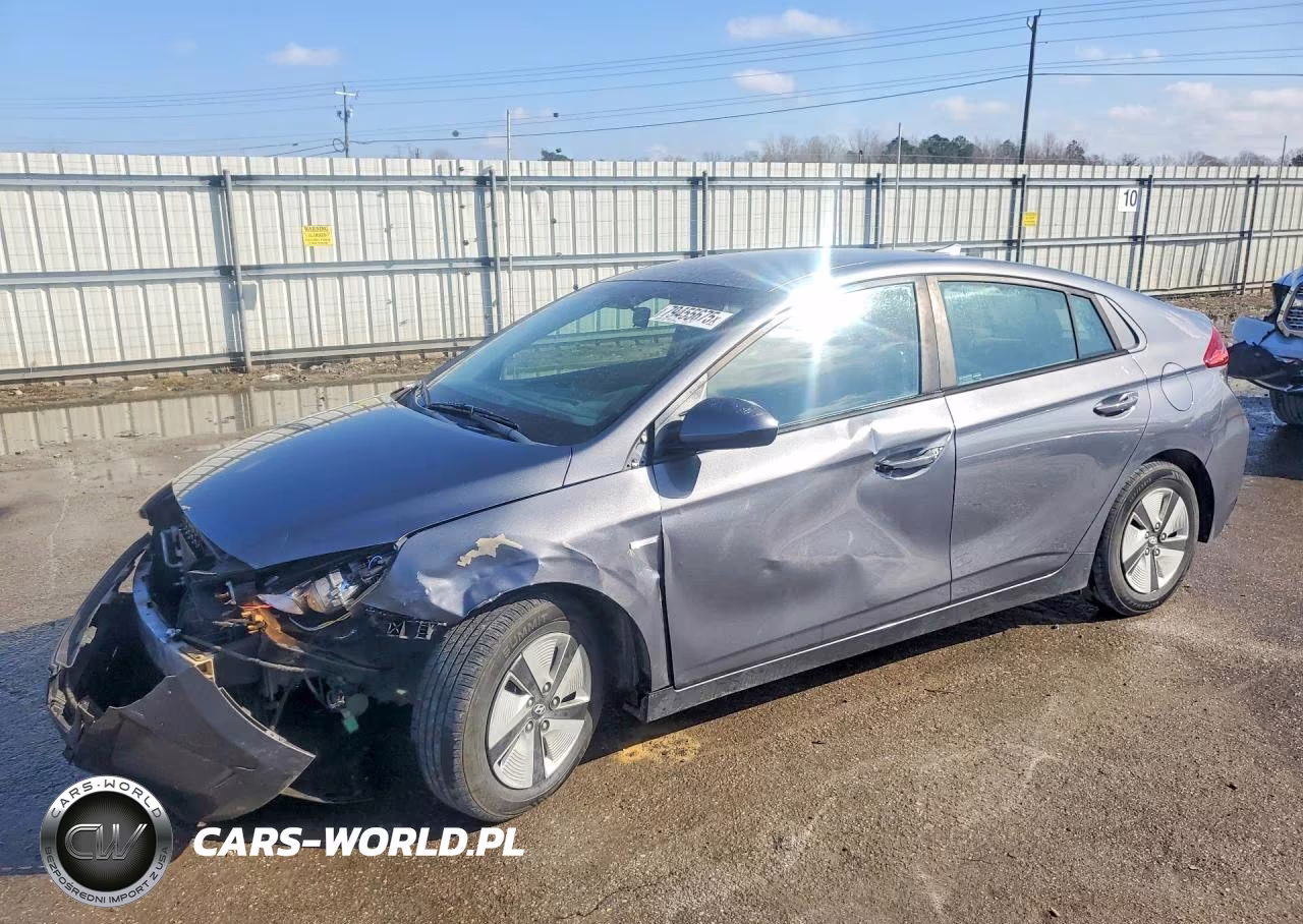 2018 Hyundai Ioniq Hybrid Blue