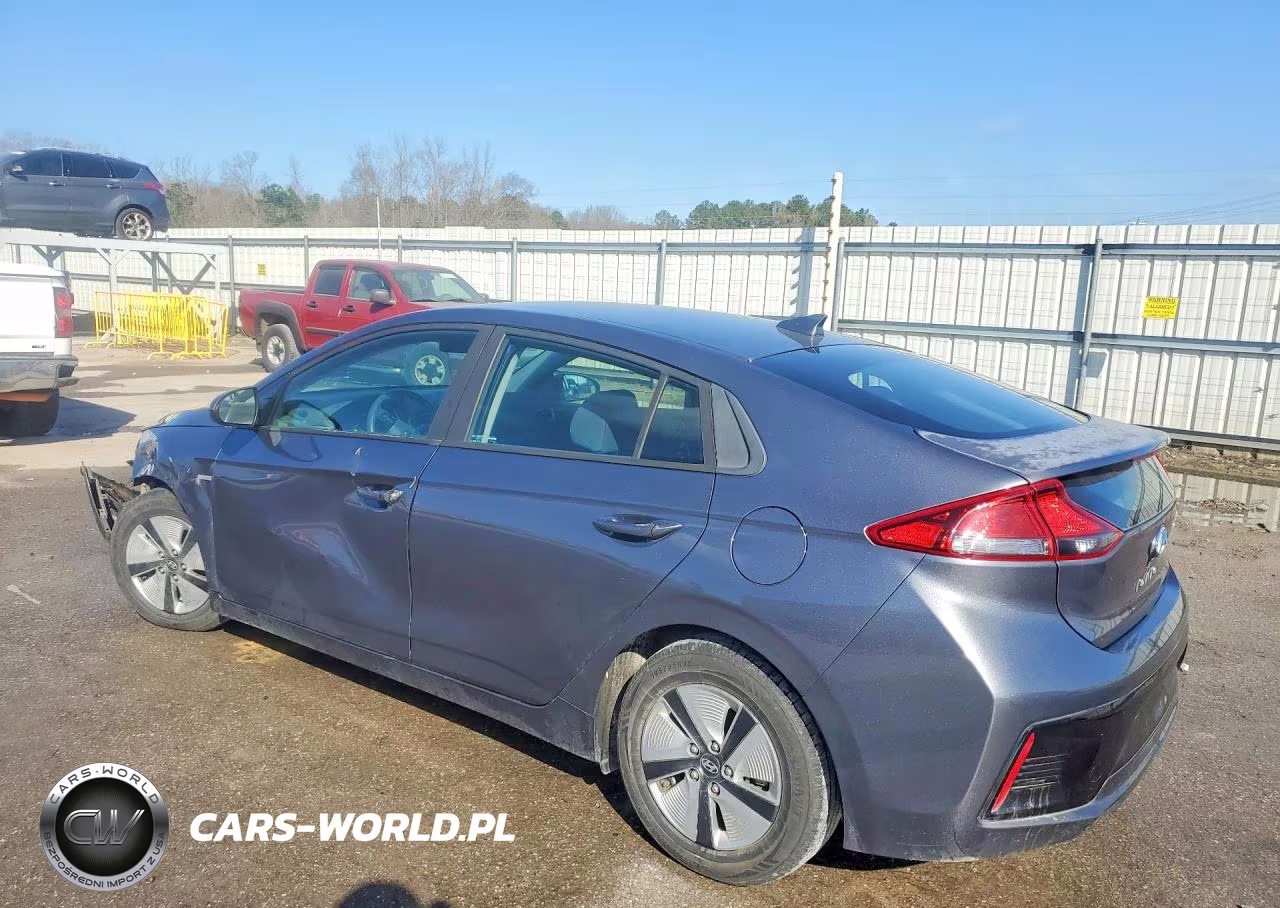 2018 Hyundai Ioniq Hybrid Blue VIN:KMHC65LC7JU075315 - 2