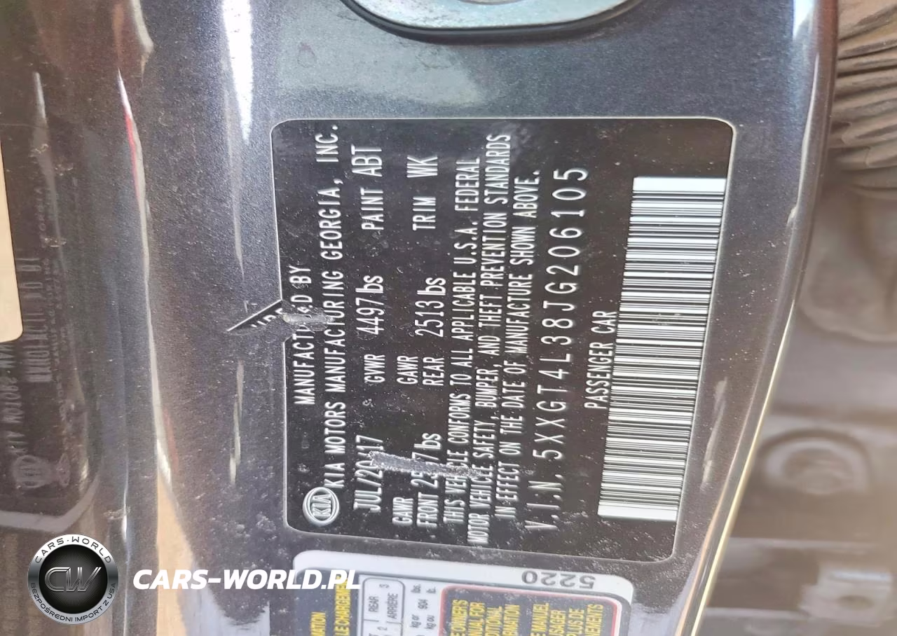 2018 Kia Optima S VIN:5XXGT4L38JG206105 - 12