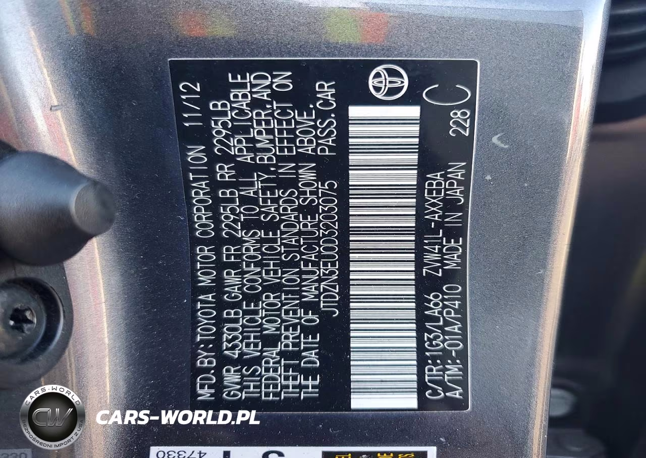 2013 Toyota Prius V Five VIN:JTDZN3EU0D3203075 - 12