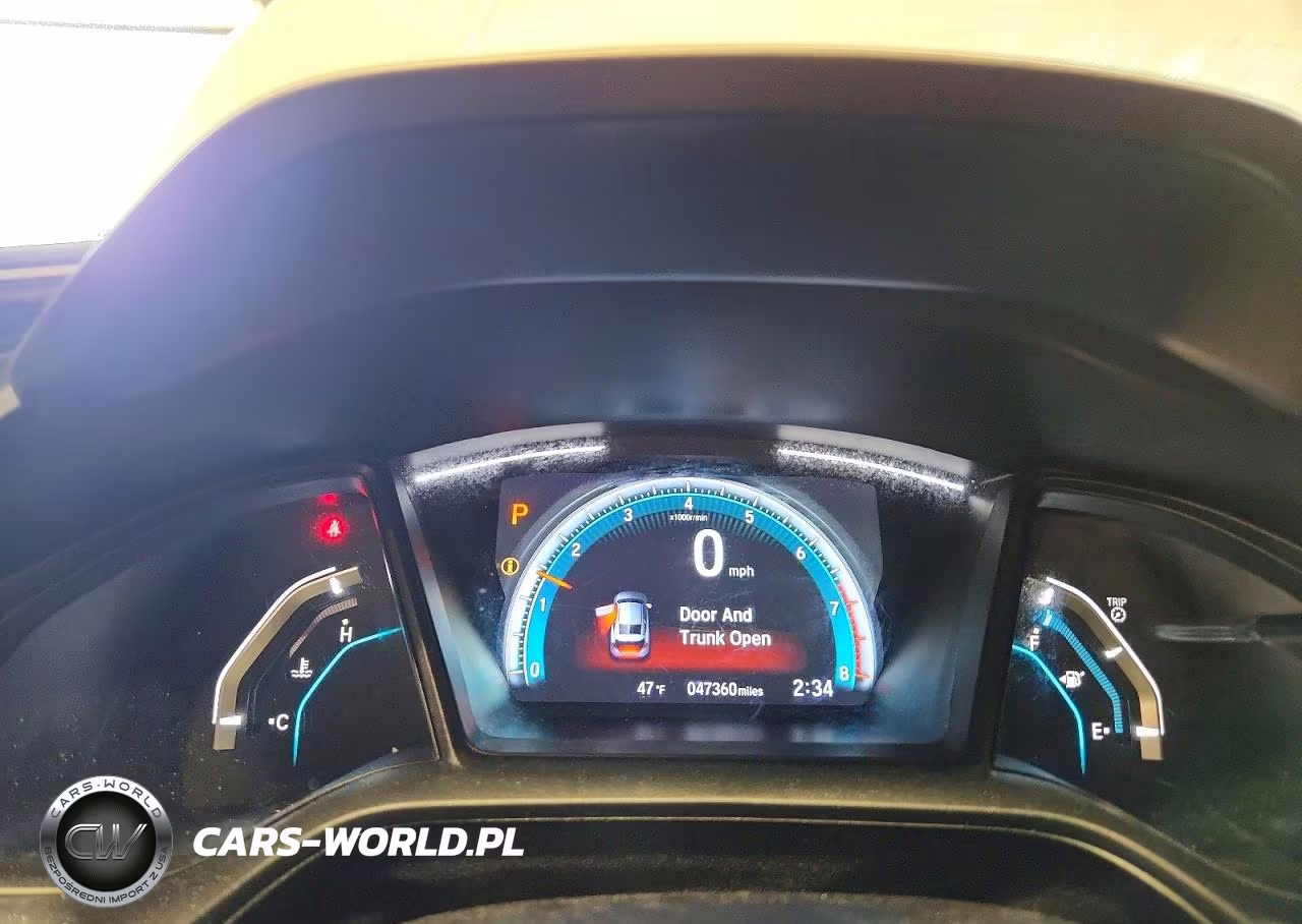 2019 Honda Civic Lx VIN:2HGFC4B65KH307478 - 9