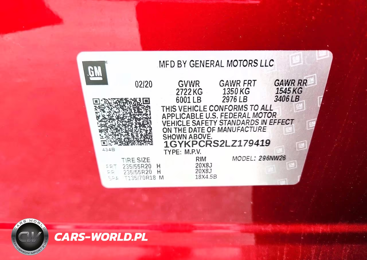 2020 Cadillac Xt6 Premium Luxury VIN:1GYKPCRS2LZ179419 - 13