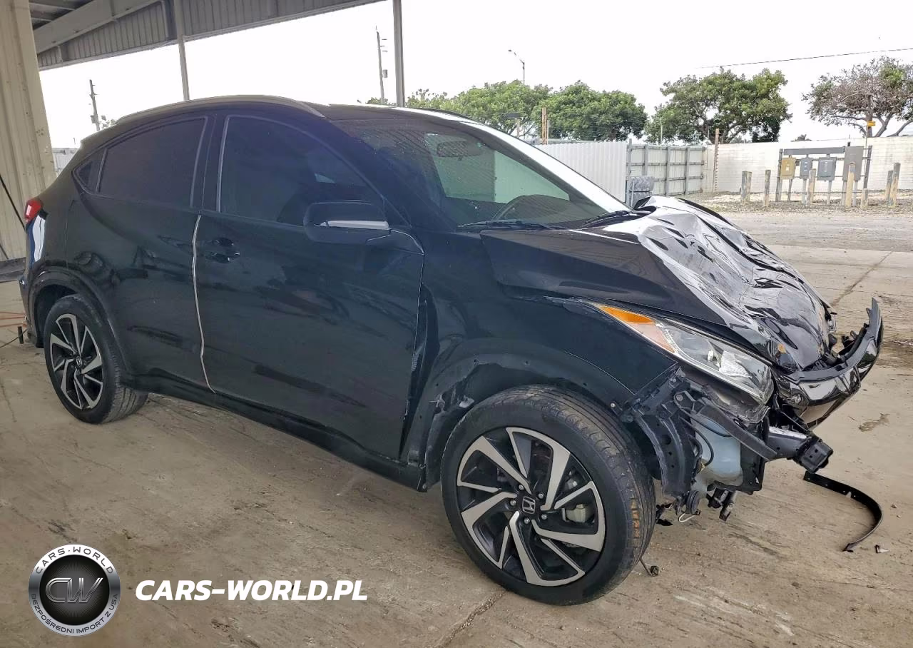 2019 Honda Hr-V Sport VIN:3CZRU5H13KG713635 - 4