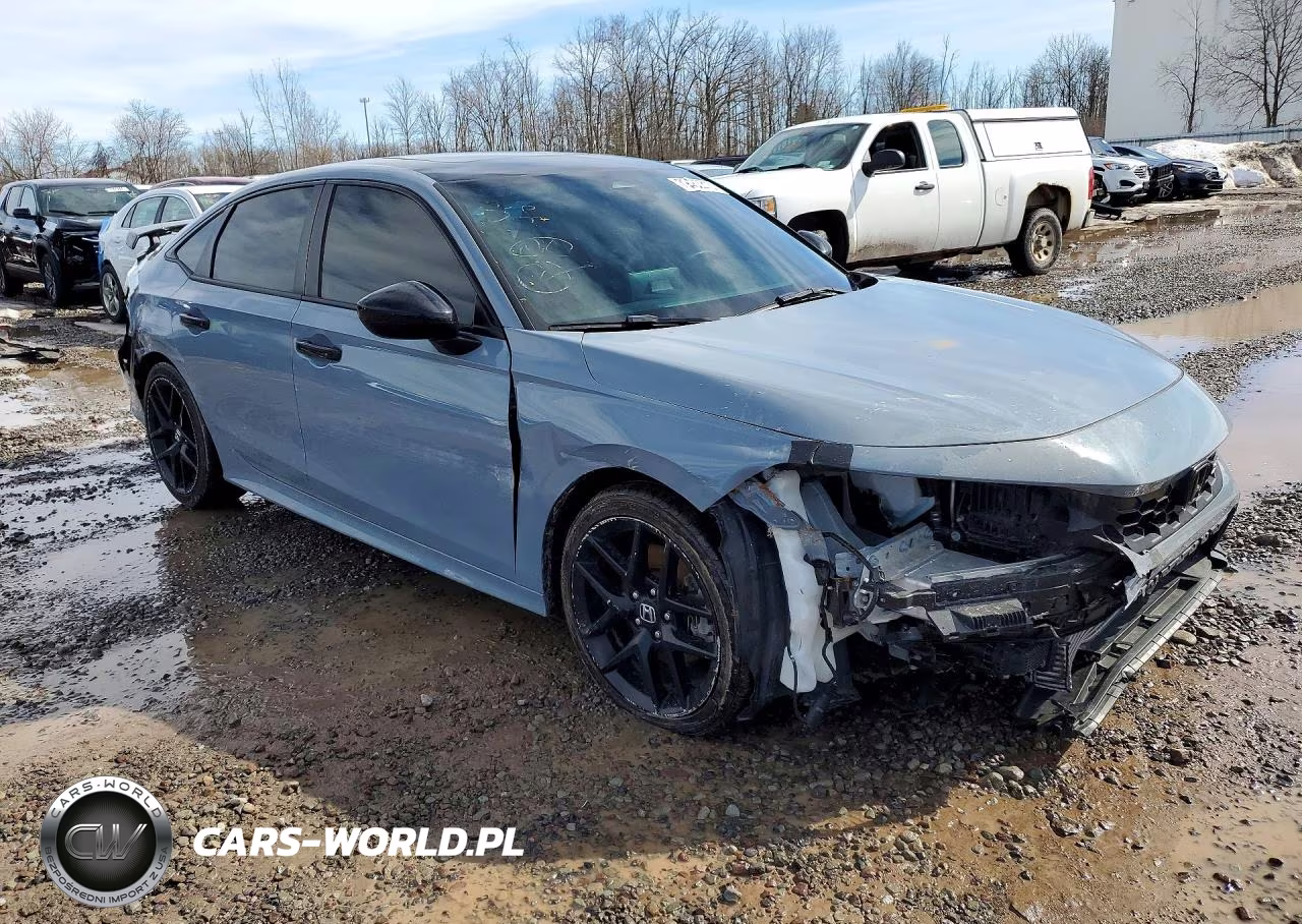 2023 Honda Civic Si VIN:2HGFE1E5XPH470551 - 4