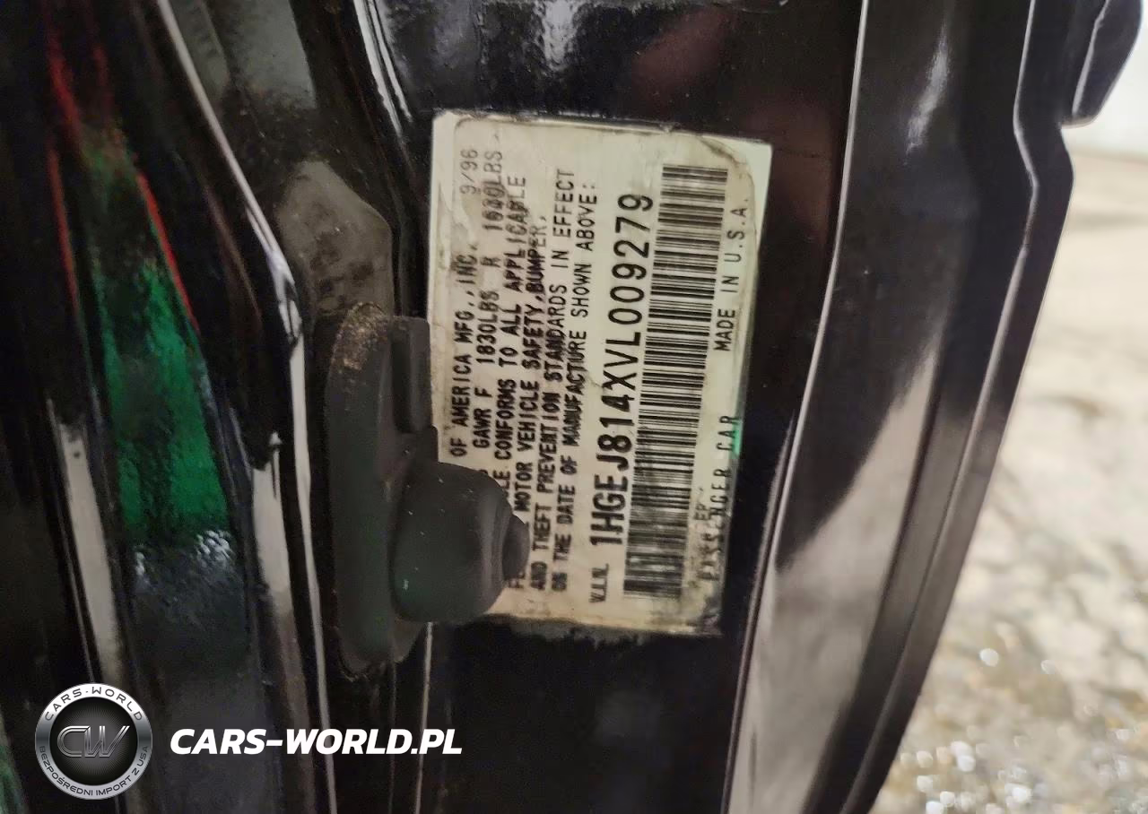 1997 Honda Civic Ex VIN:1HGEJ814XVL009279 - 12