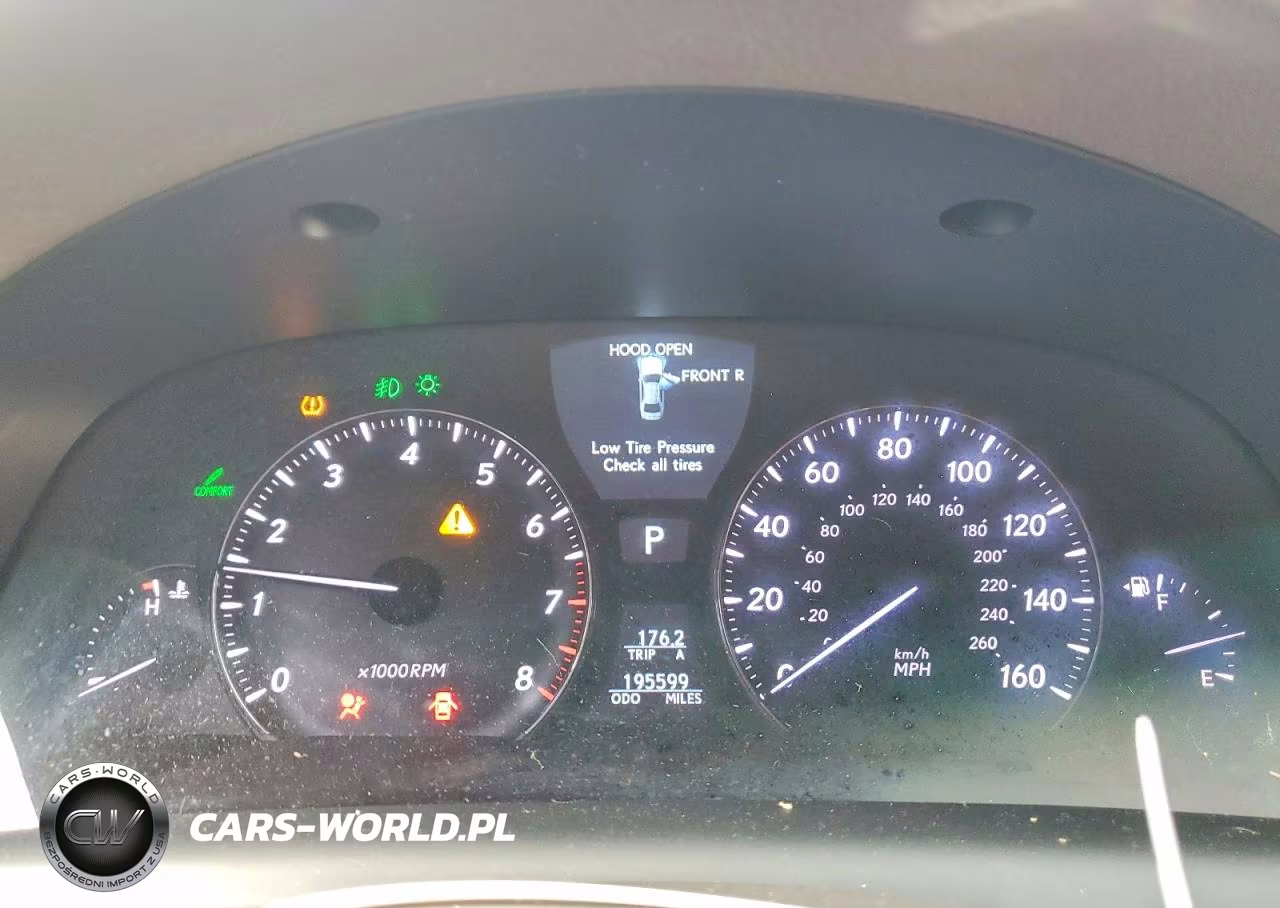 2007 Lexus Ls 460 L VIN:JTHGL46F775016104 - 9