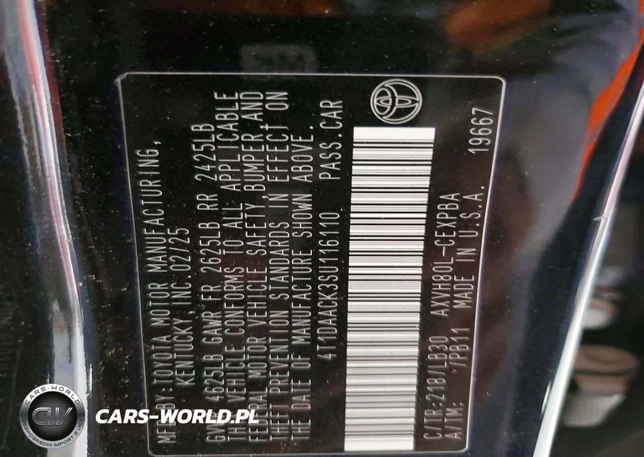 2025 Toyota Camry Xse VIN:4T1DAACK3SU116110 - 12