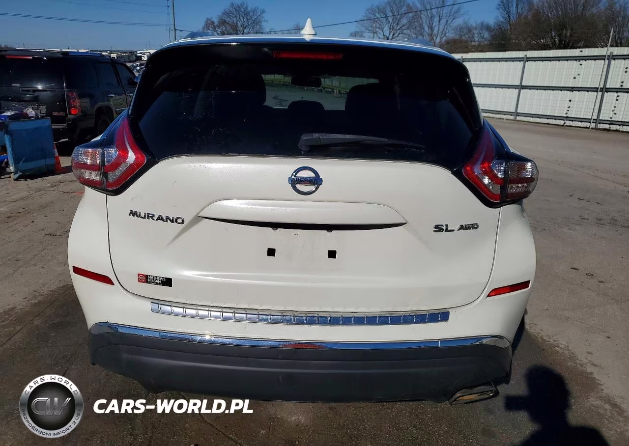 2017 Nissan Murano Sl VIN:5N1AZ2MH8HN139812 - 6
