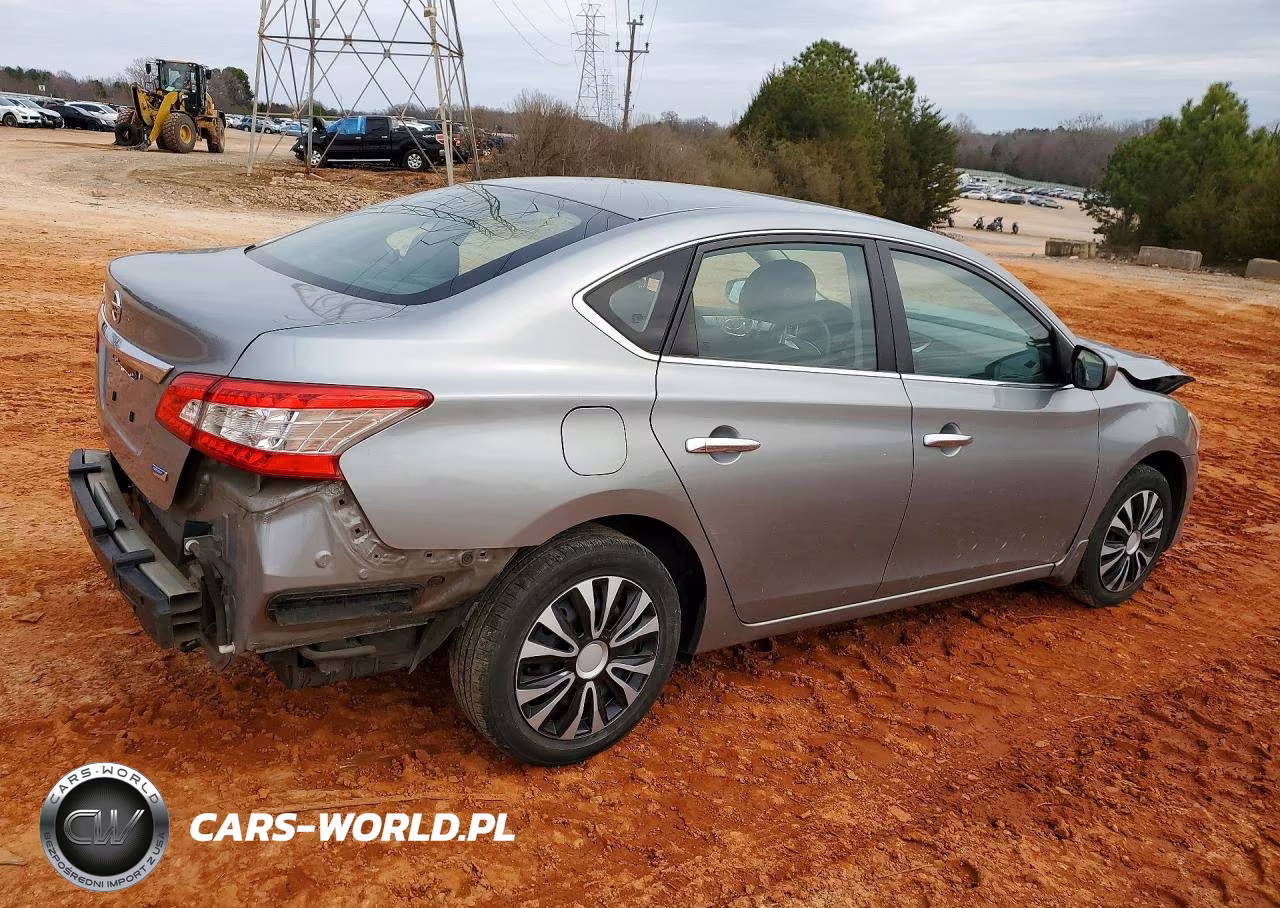 2014 Nissan Sentra S VIN:3N1AB7AP2EL613527 - 3