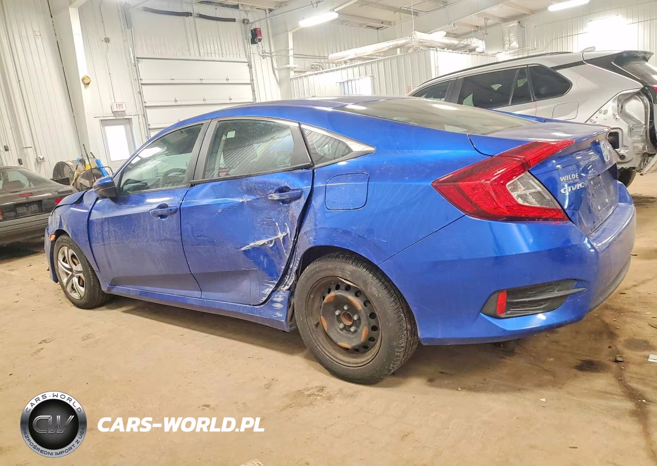 2016 Honda Civic Lx VIN:19XFC2F52GE018369 - 2