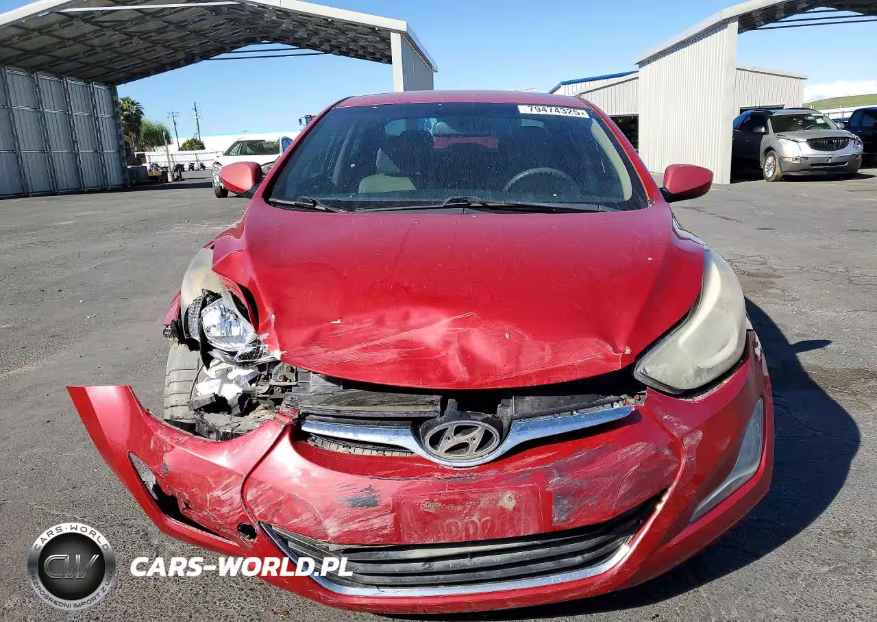2014 Hyundai Elantra Se VIN:KMHDH4AE7EU053012 - 5