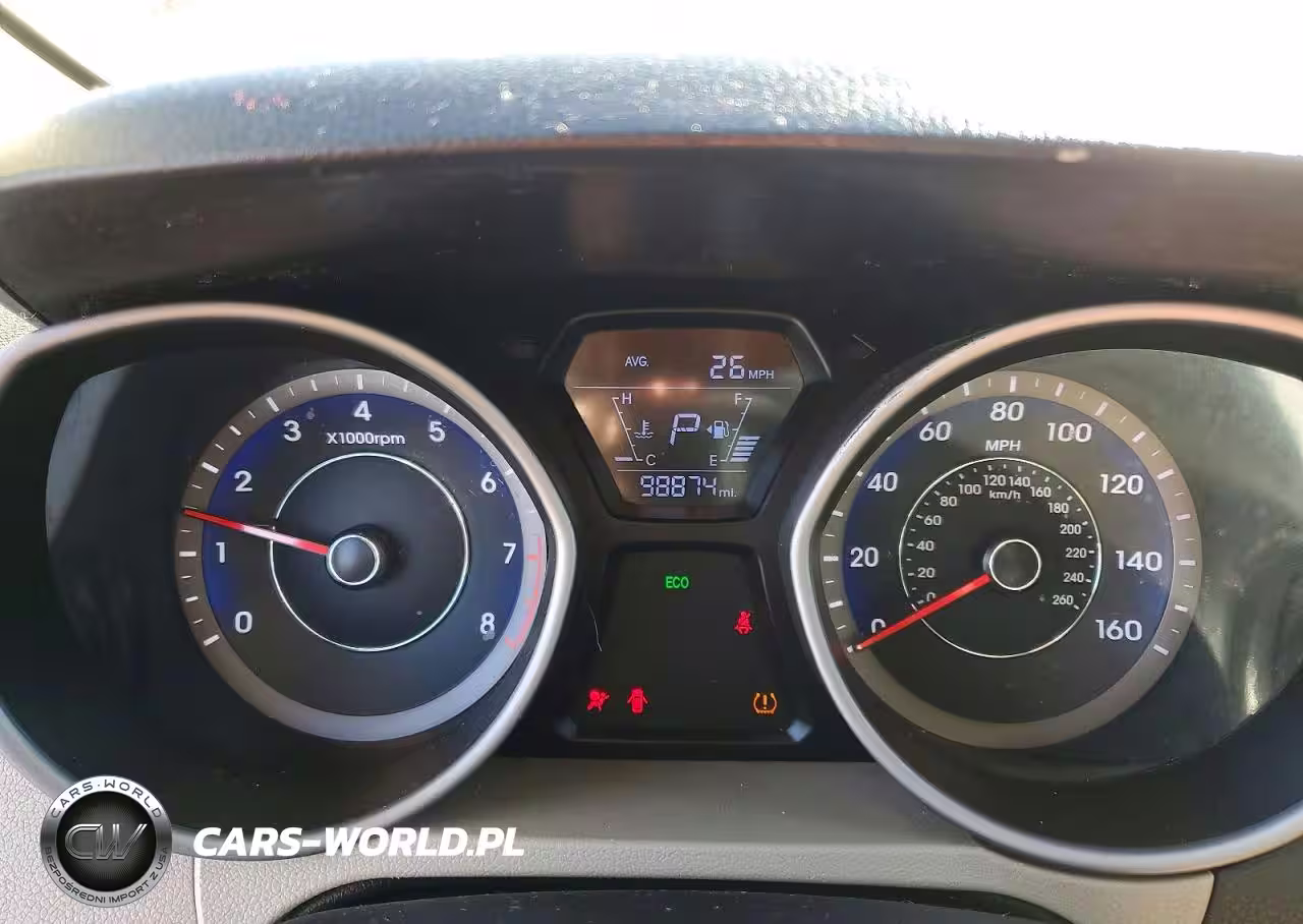 2014 Hyundai Elantra Se VIN:KMHDH4AE7EU053012 - 9