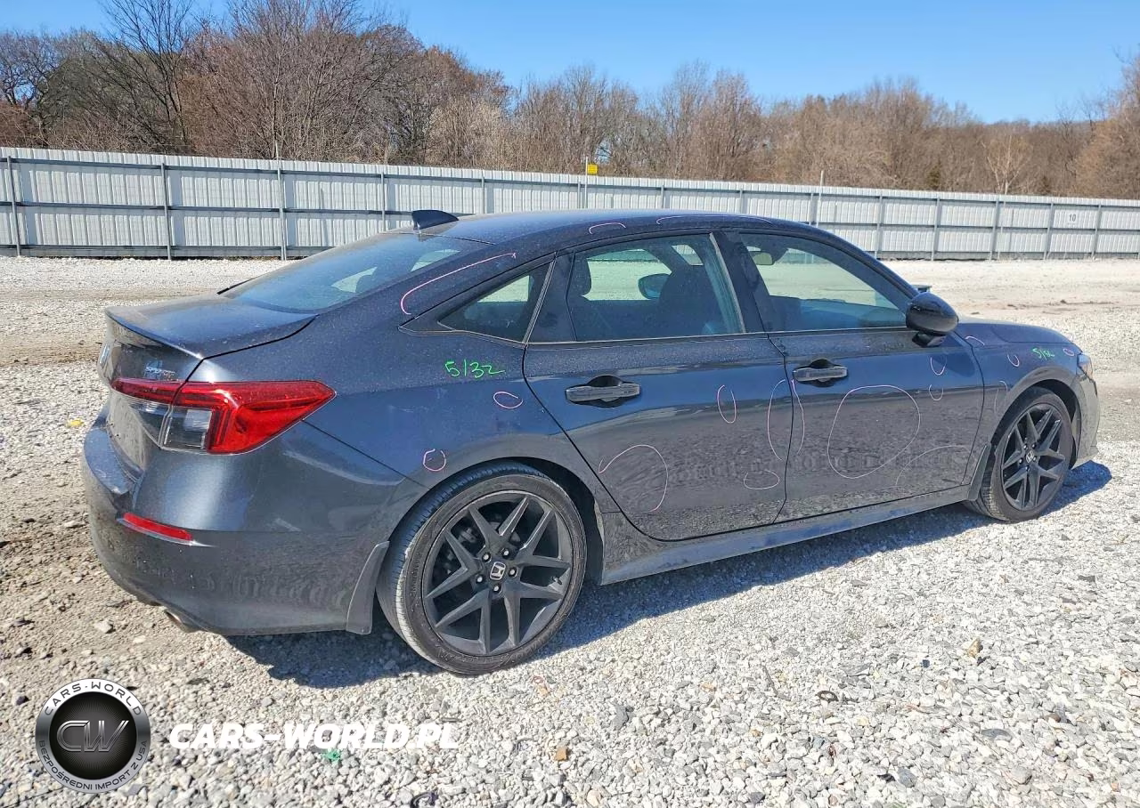 2022 Honda Civic Sport VIN:2HGFE2F54NH594056 - 3