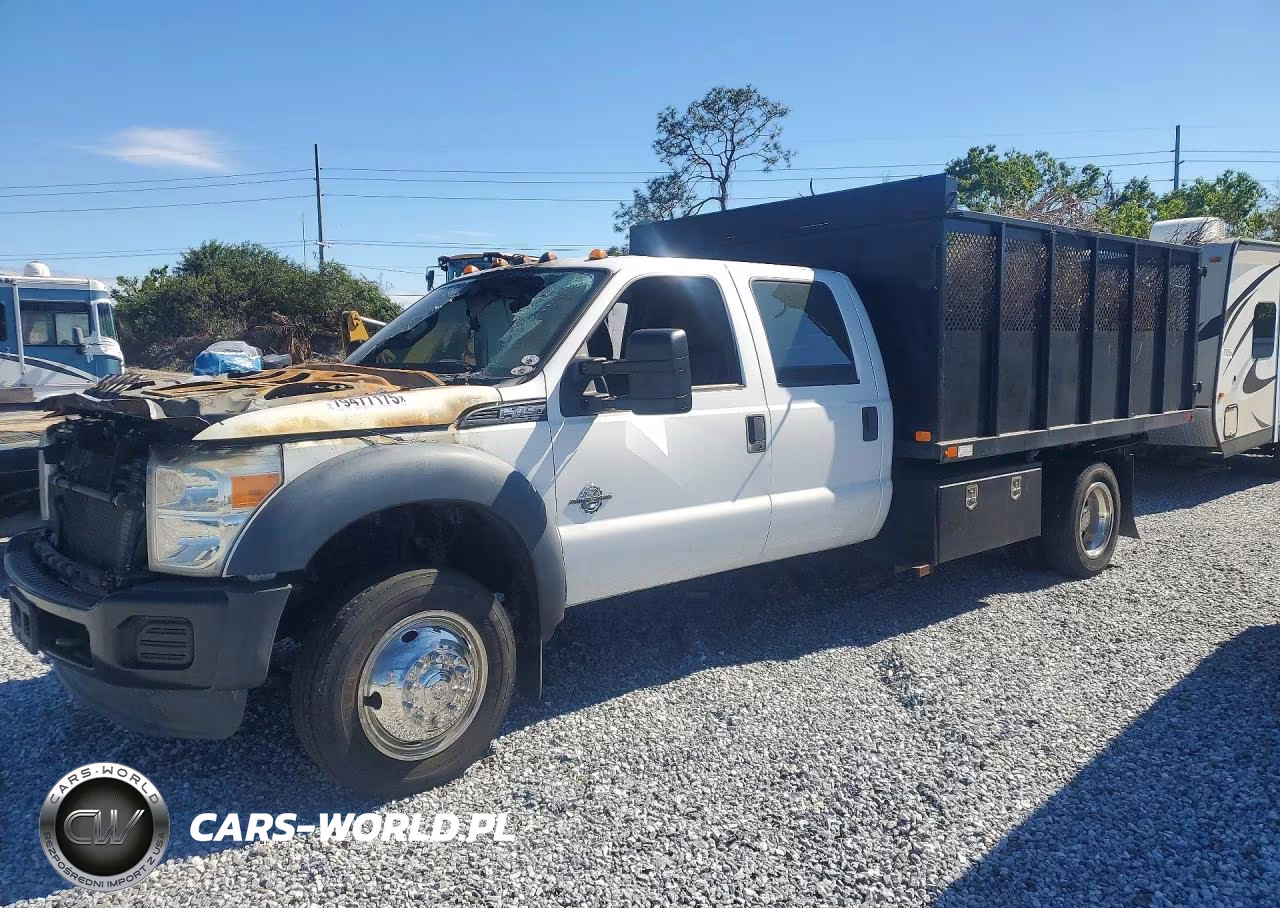 2016 Ford F450 Super Duty Flatbed Truck VIN:1FD0W4GT1GEA93268 - 1